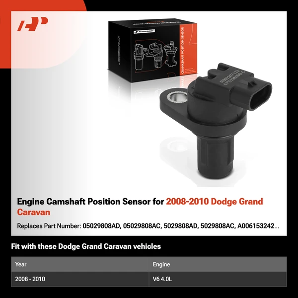 Engine Camshaft Position Sensor for 2008-2010 Dodge Grand Caravan