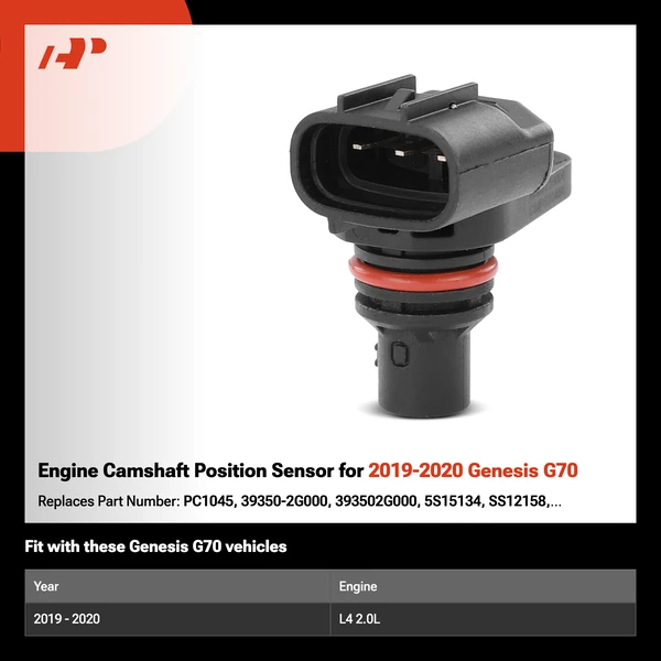 Engine Camshaft Position Sensor for 2019-2020 Genesis G70