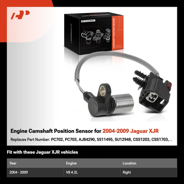 Engine Camshaft Position Sensor for 2004-2009 Jaguar XJR