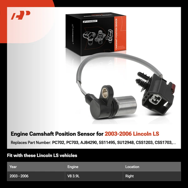 Engine Camshaft Position Sensor for 2003-2006 Lincoln LS