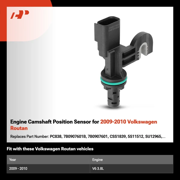 Engine Camshaft Position Sensor for 2009-2010 Volkswagen Routan
