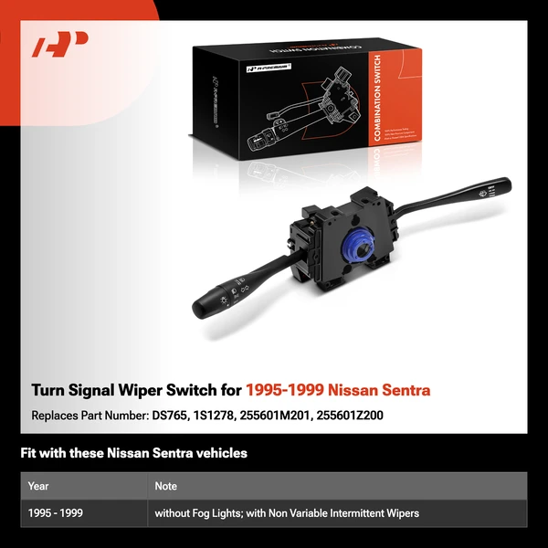 Turn Signal Wiper Switch for 1995-1999 Nissan Sentra