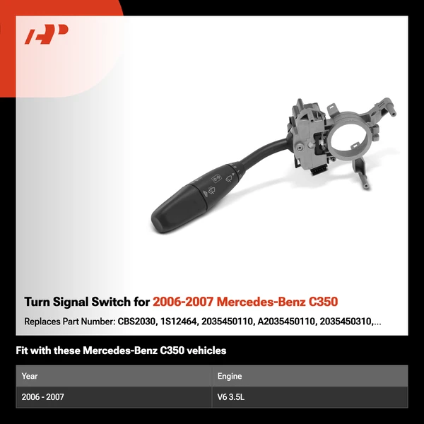 Turn Signal Switch for 2006-2007 Mercedes-Benz C350
