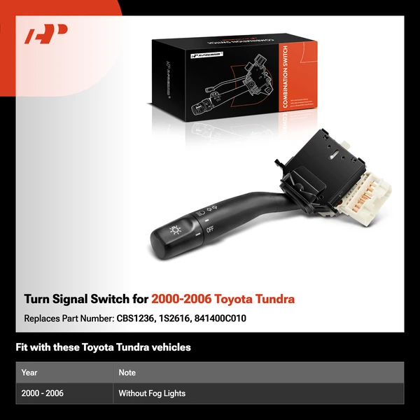 Turn Signal Switch for 2000-2006 Toyota Tundra