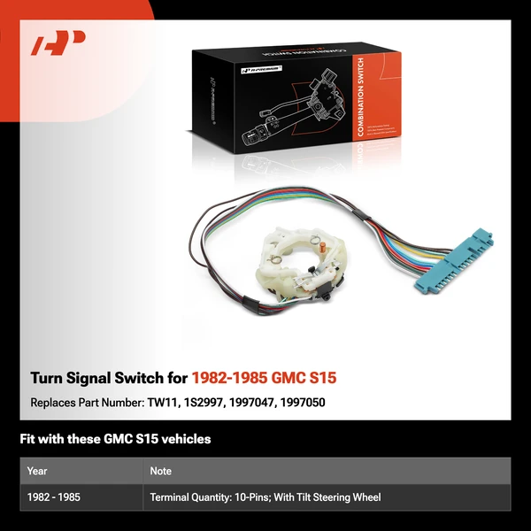 Turn Signal Switch for 1982-1985 GMC S15