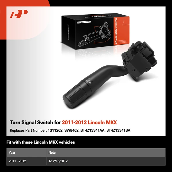 Turn Signal Switch for 2011-2012 Lincoln MKX