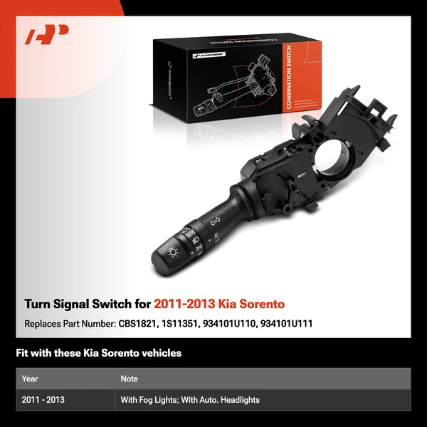 Turn Signal Switch for 2011-2013 Kia Sorento