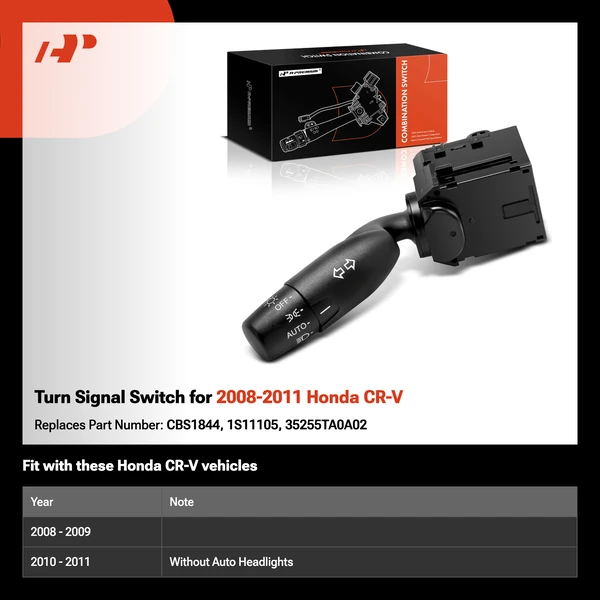 Turn Signal Switch for 2008-2011 Honda CR-V
