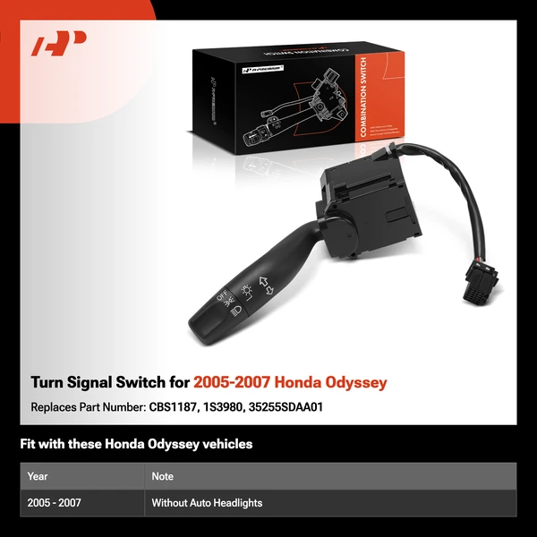Turn Signal Switch for 2005-2007 Honda Odyssey