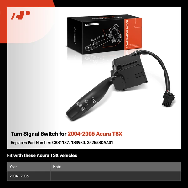 Turn Signal Switch for 2004-2005 Acura TSX