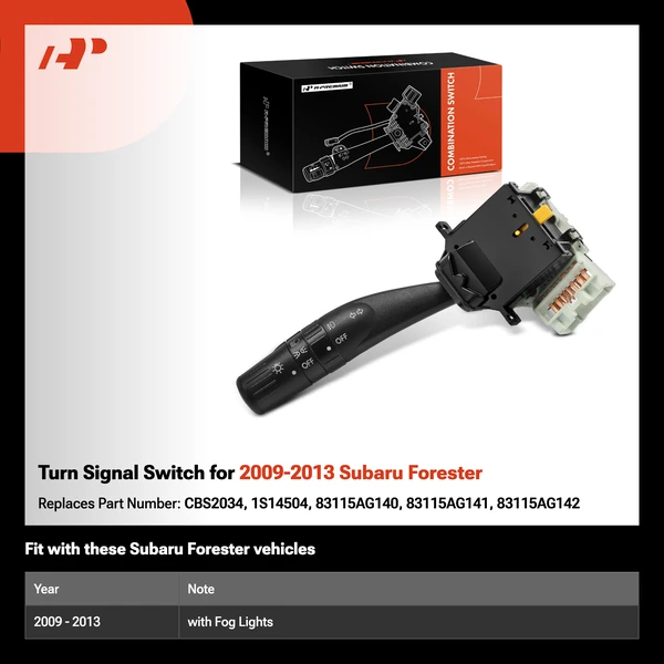 Turn Signal Switch for 2009-2013 Subaru Forester