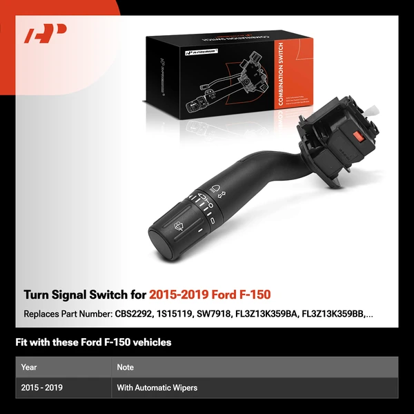 Turn Signal Switch for 2015-2019 Ford F-150
