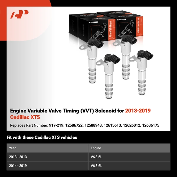 Engine Variable Valve Timing (VVT) Solenoid for 2013-2019 Cadillac XTS