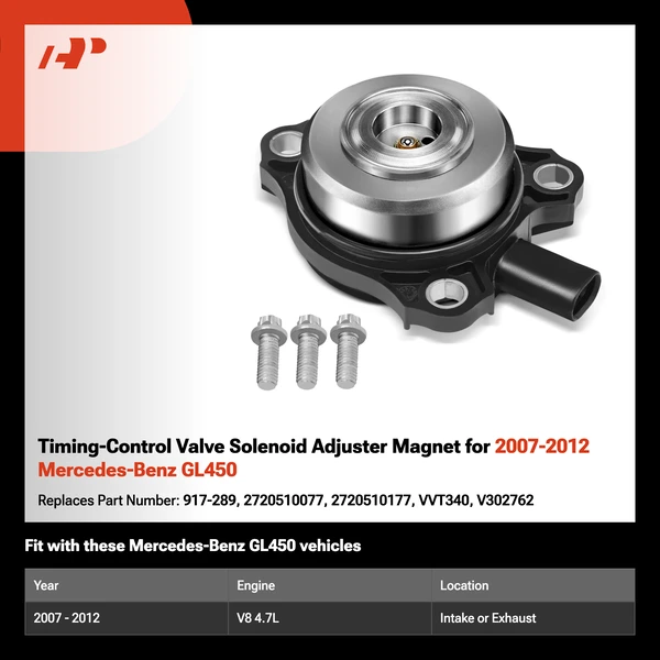 Timing-Control Valve Solenoid Adjuster Magnet for 2007-2012 Mercedes-Benz GL450