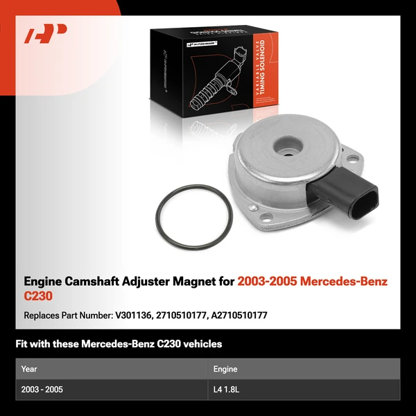 Engine Camshaft Adjuster Magnet for 2003-2005 Mercedes-Benz C230