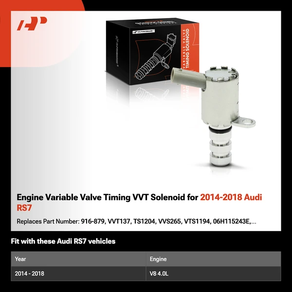 Engine Variable Valve Timing VVT Solenoid for 2014-2018 Audi RS7