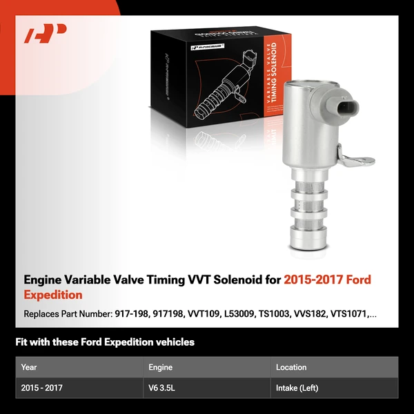 Engine Variable Valve Timing VVT Solenoid for 2015-2017 Ford Expedition