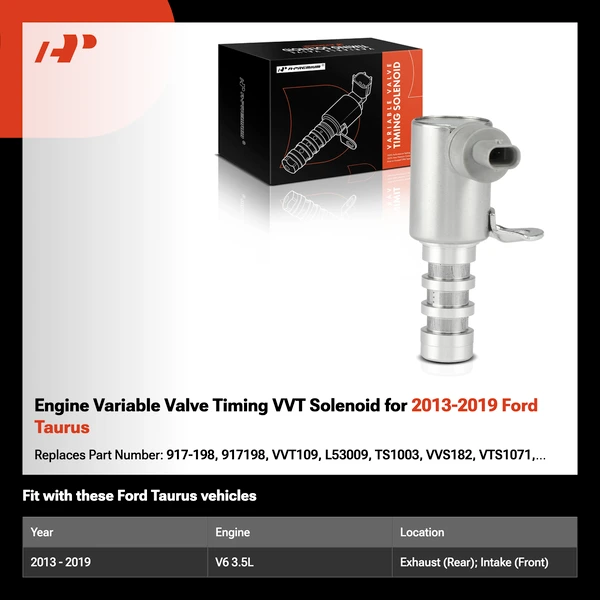 Engine Variable Valve Timing VVT Solenoid for 2013-2019 Ford Taurus