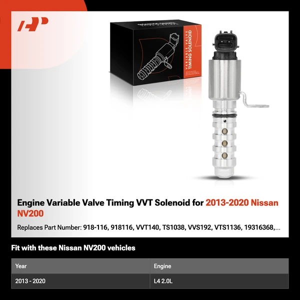 Engine Variable Valve Timing VVT Solenoid for 2013-2020 Nissan NV200