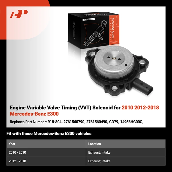 Engine Variable Valve Timing (VVT) Solenoid for 2010 2012-2018 Mercedes-Benz E300