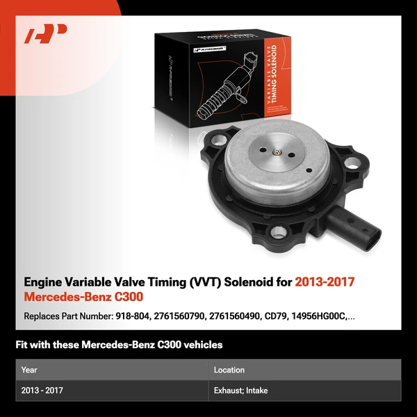 Engine Variable Valve Timing (VVT) Solenoid for 2013-2017 Mercedes-Benz C300