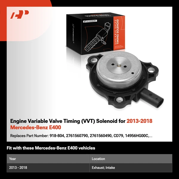 Engine Variable Valve Timing (VVT) Solenoid for 2013-2018 Mercedes-Benz E400