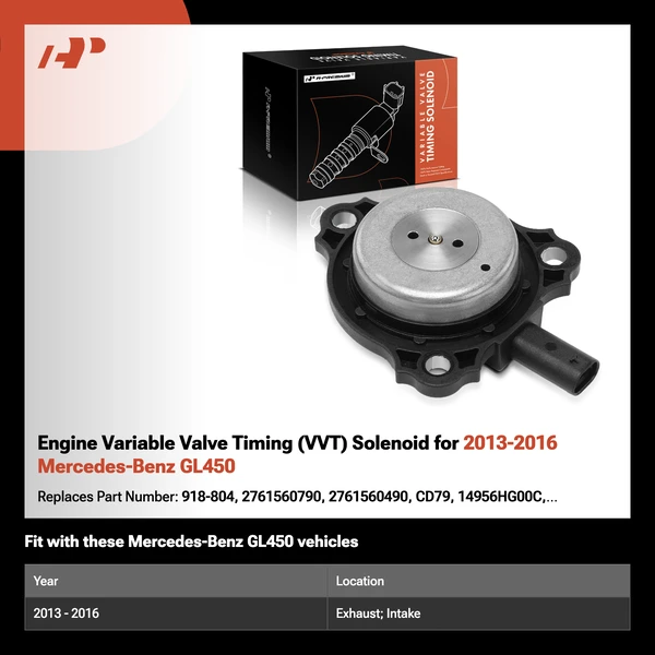 Engine Variable Valve Timing (VVT) Solenoid for 2013-2016 Mercedes-Benz GL450