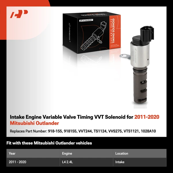 Intake Engine Variable Valve Timing VVT Solenoid for 2011-2020 Mitsubishi Outlander