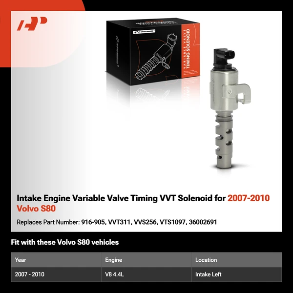 Intake Engine Variable Valve Timing VVT Solenoid for 2007-2010 Volvo S80