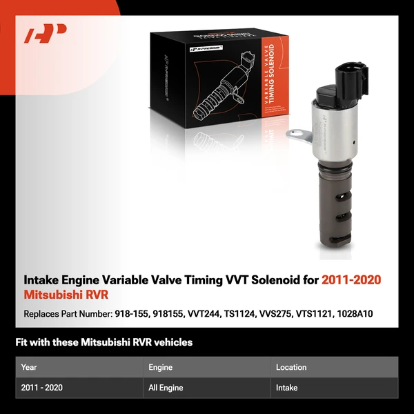 Intake Engine Variable Valve Timing VVT Solenoid for 2011-2020 Mitsubishi RVR