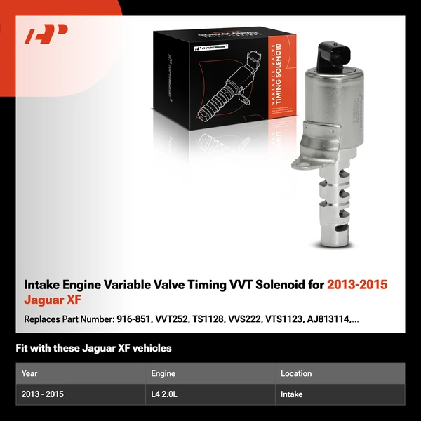 Intake Engine Variable Valve Timing VVT Solenoid for 2013-2015 Jaguar XF