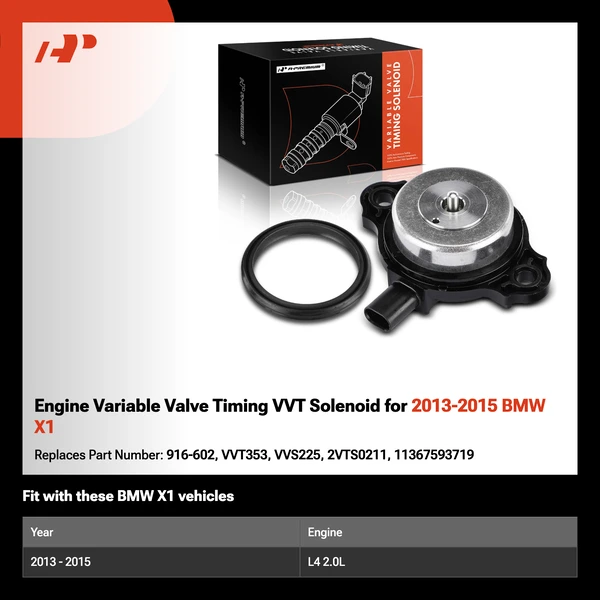 Engine Variable Valve Timing VVT Solenoid for 2013-2015 BMW X1