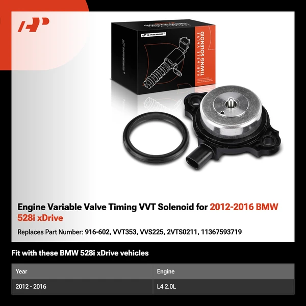 Engine Variable Valve Timing VVT Solenoid for 2012-2016 BMW 528i xDrive