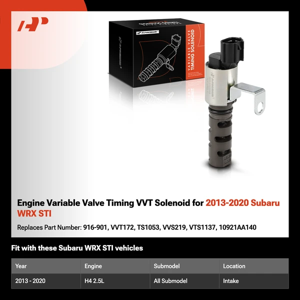 Engine Variable Valve Timing VVT Solenoid for 2013-2020 Subaru WRX STI