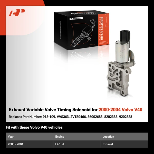 Exhaust Variable Valve Timing Solenoid for 2000-2004 Volvo V40