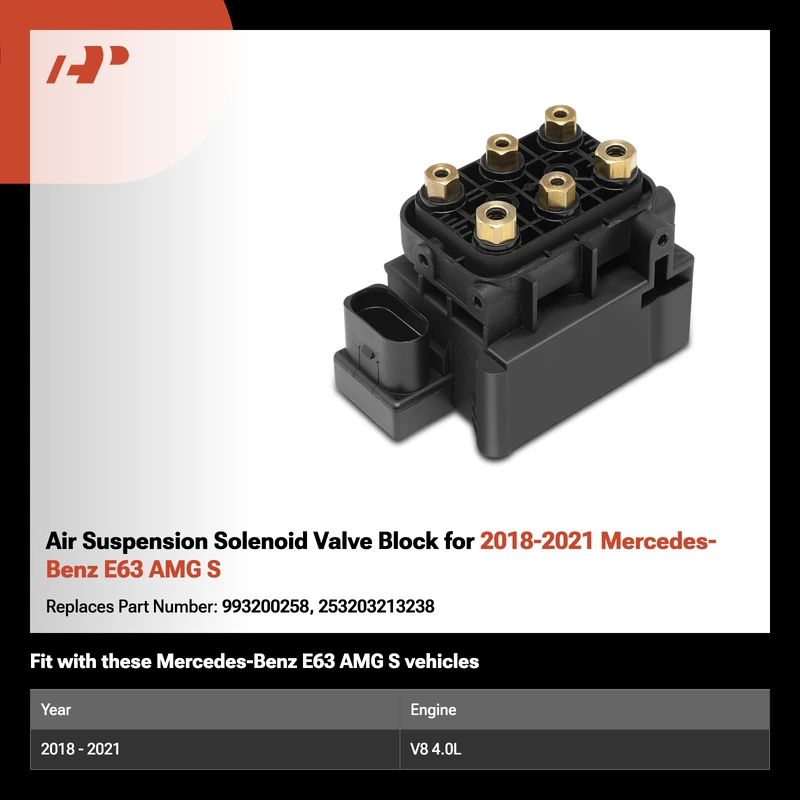 Air Suspension Solenoid Valve Block for 2018-2021 Mercedes-Benz E63 AMG S