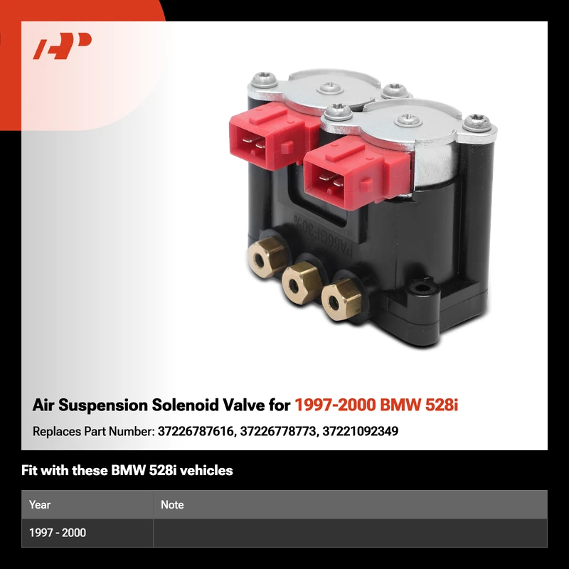 Air Suspension Solenoid Valve for 1997-2000 BMW 528i