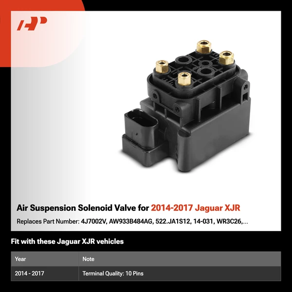 Air Suspension Solenoid Valve for 2014-2017 Jaguar XJR
