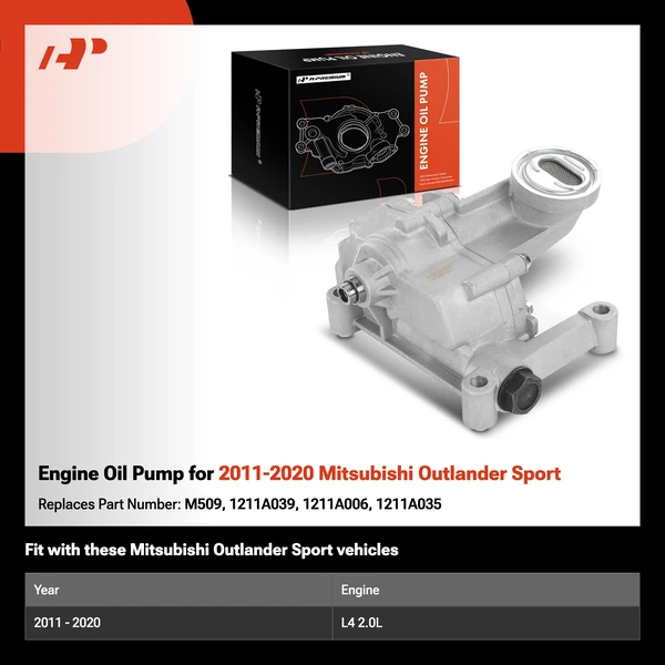 Engine Oil Pump for 2011-2020 Mitsubishi Outlander Sport