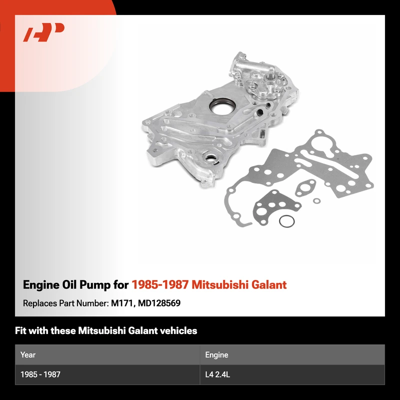 Engine Oil Pump for 1985-1987 Mitsubishi Galant