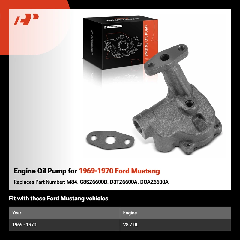 Engine Oil Pump for 1969-1970 Ford Mustang