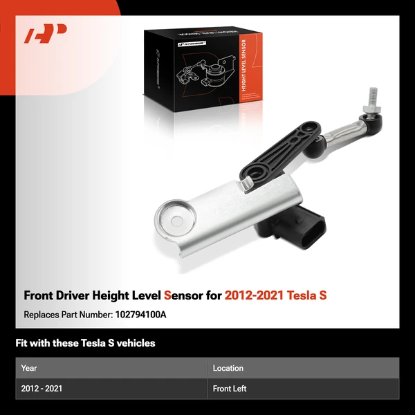 Front Driver Height Level Sensor for 2012-2021 Tesla S