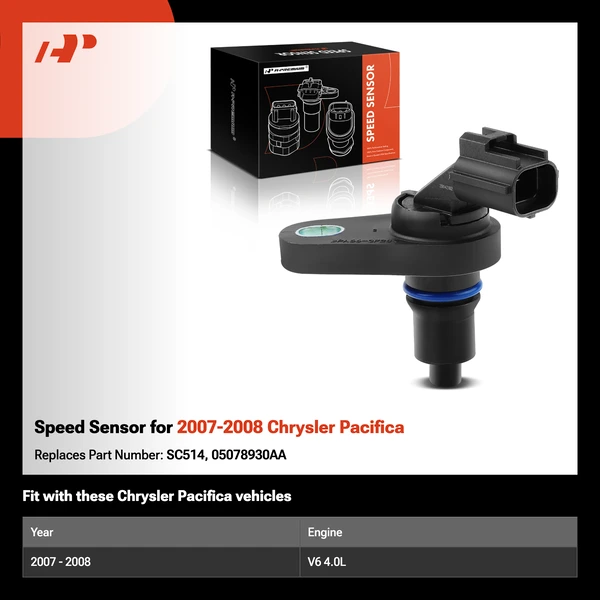 Speed Sensor for 2007-2008 Chrysler Pacifica