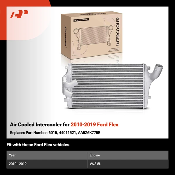Air Cooled Intercooler for 2010-2019 Ford Flex