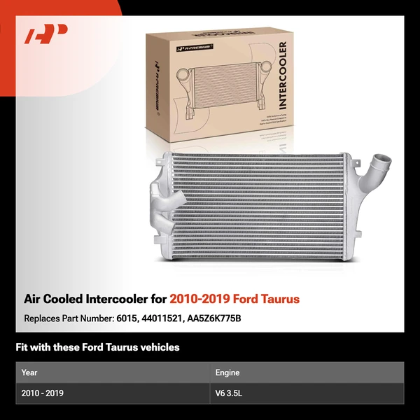 Air Cooled Intercooler for 2010-2019 Ford Taurus
