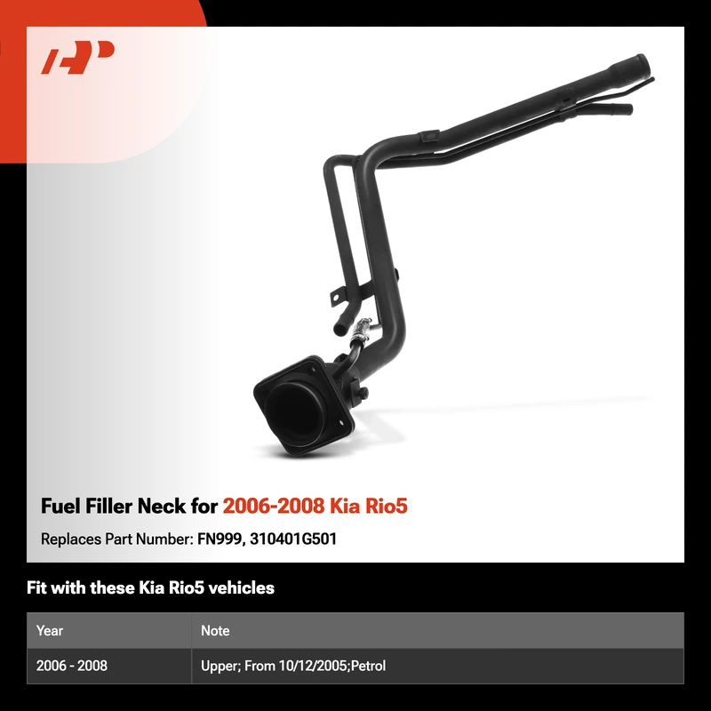 Fuel Filler Neck for 2006-2008 Kia Rio5