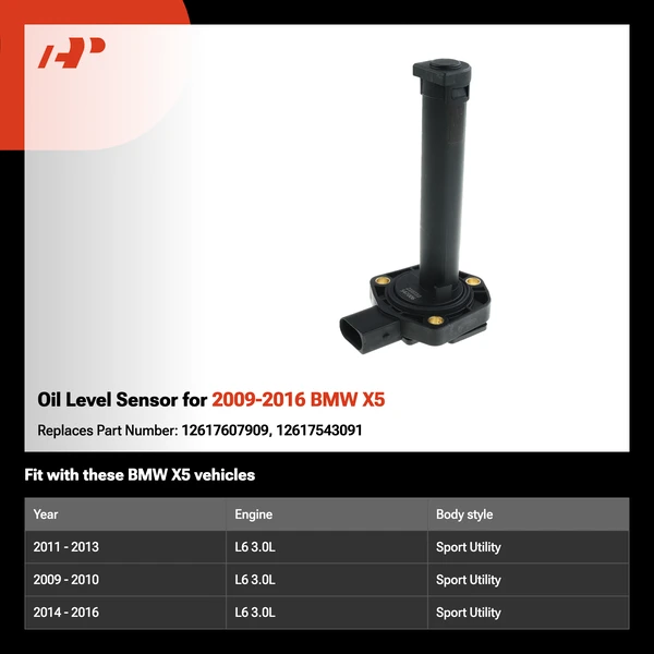 Oil Level Sensor for 2009-2016 BMW X5