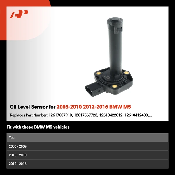 Oil Level Sensor for 2006-2010 2012-2016 BMW M5