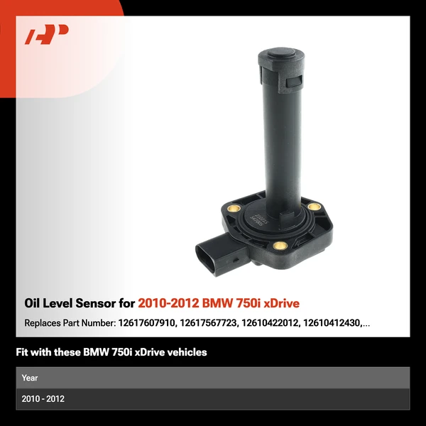 Oil Level Sensor for 2010-2012 BMW 750i xDrive
