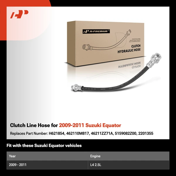 Clutch Line Hose for 2009-2011 Suzuki Equator
